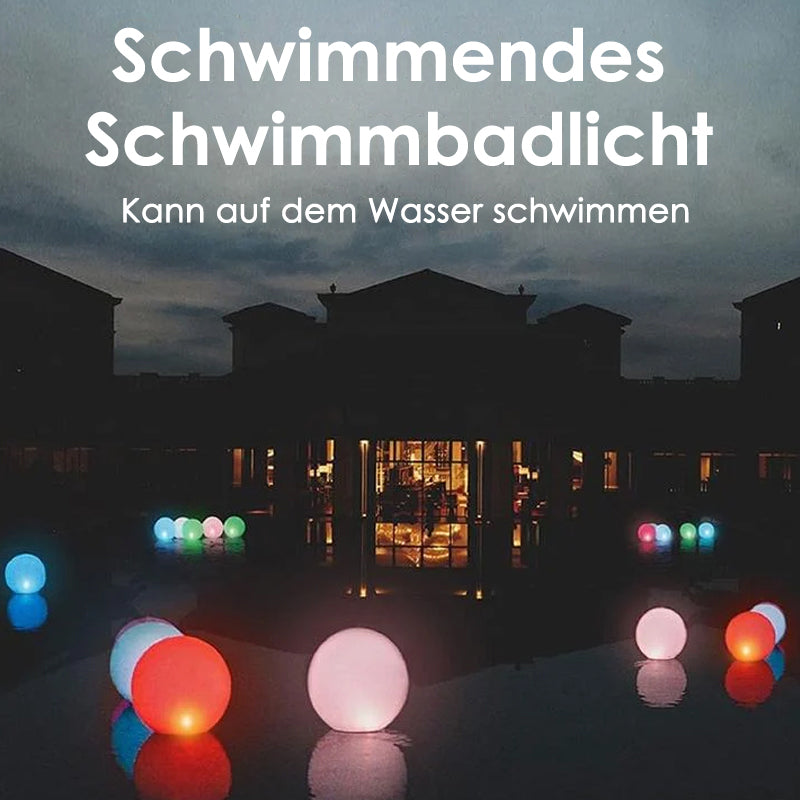 Colorful LED Water Globe Lamp