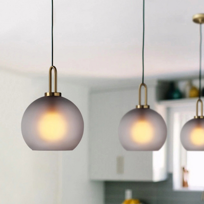Modern Glass Pendant Light for Kitchen Island