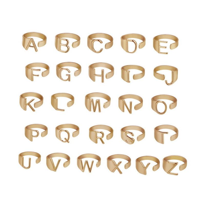 Personalized Initial Alphabet Ring