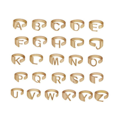 Personalized Initial Alphabet Ring