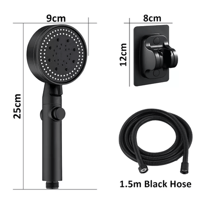 Advanced 5 Mode Shower Head with Control Button