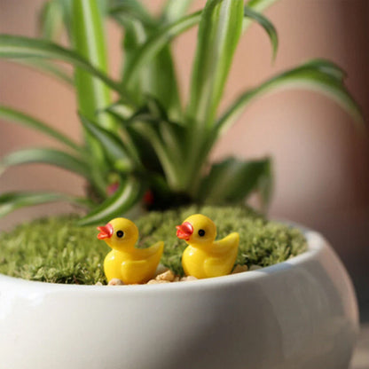Cute Miniature Rubber Duck Decoration