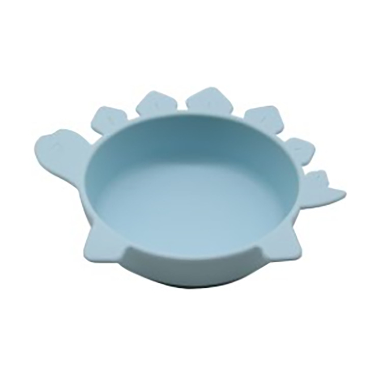 Cute Kids Dino Bowl with Grip Bottom