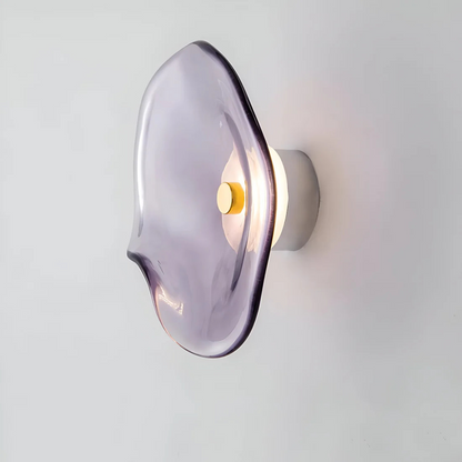 Modern Circular Glass Wall Lamp