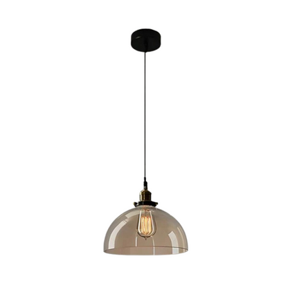 Elegant Hanging Glass Ceiling Light