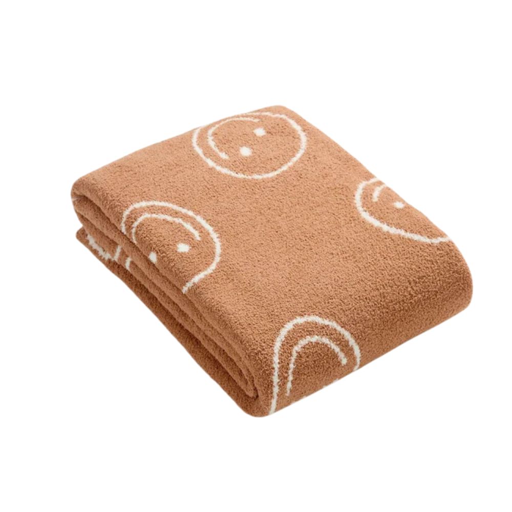Fun Happy Soft Throw Blanket