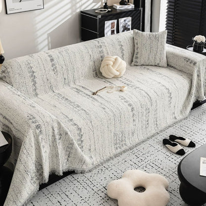 Beige Fabric Couch Protector