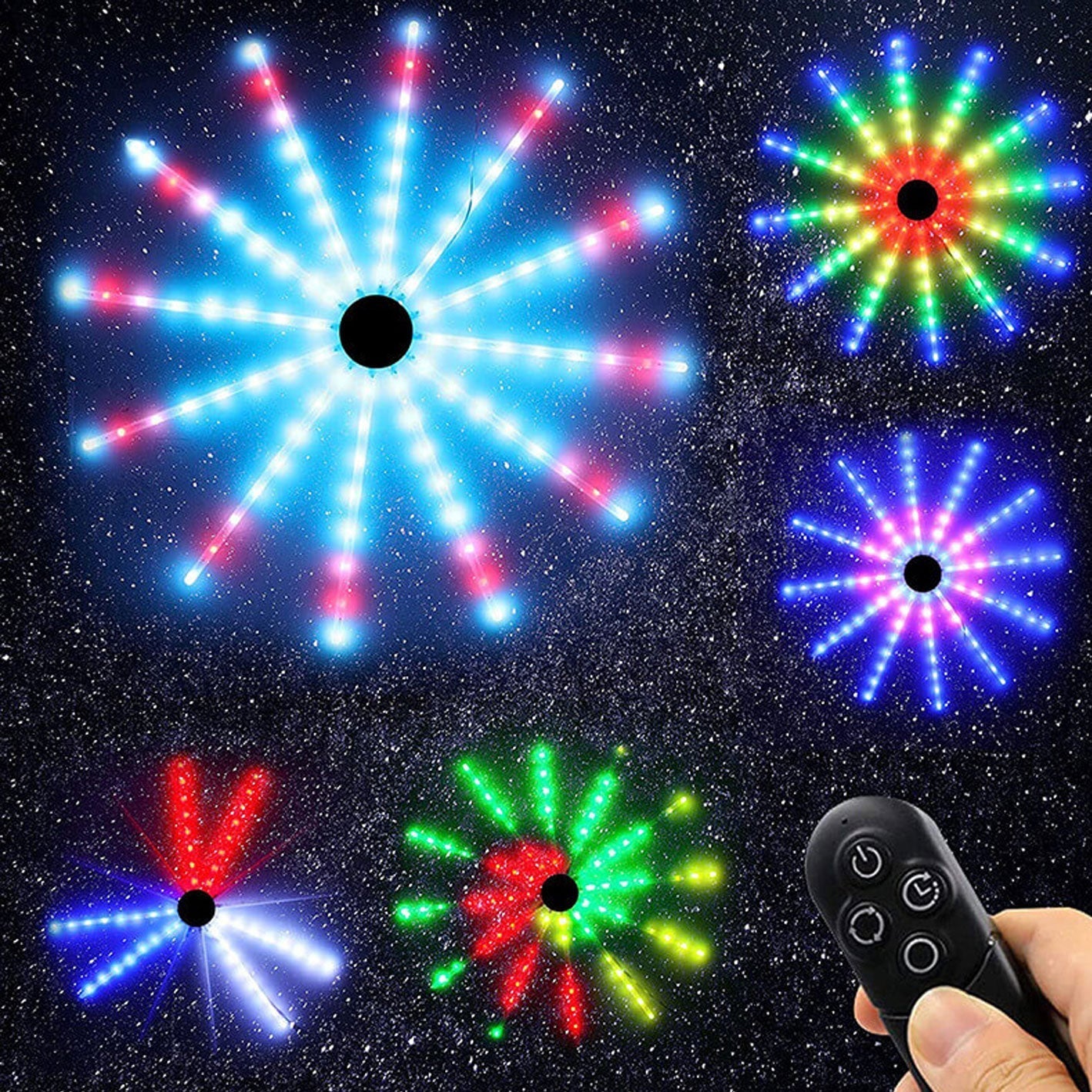 Colorful RGB LED Fairy String Lights