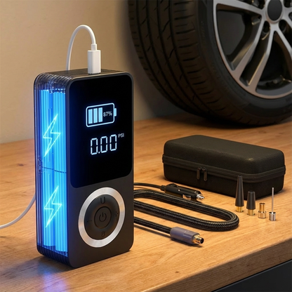 Compact Air Compressor Tire Pump - Luxicro