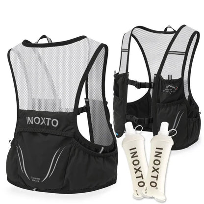 Lightweight Running Water Backpack with Bottles