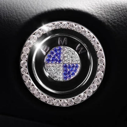 Sparkly Car Key Start Button Cover Ring