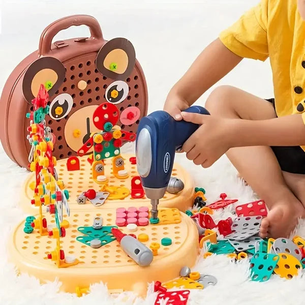 Learning Children's Wood Storage Chest - Luxicro