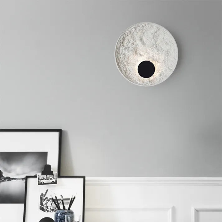 Round Glass Globe Wall Light