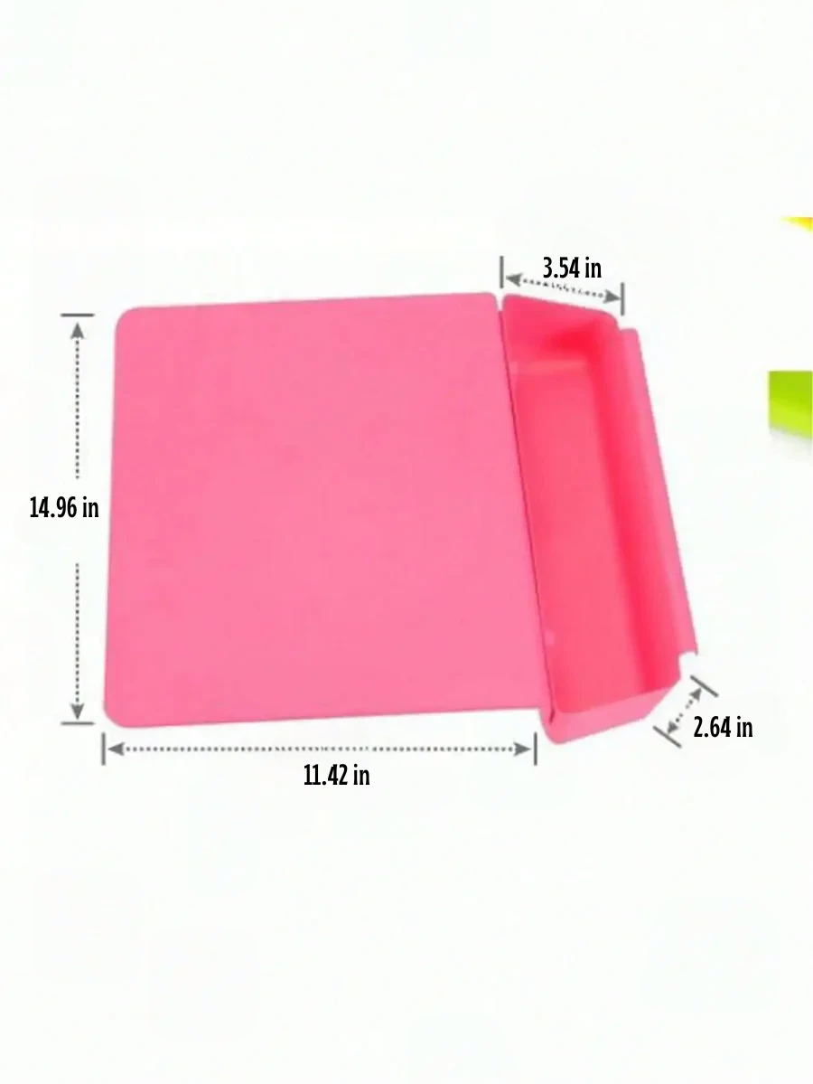 2-in-1 Wooden Chopping Board with Storage Tray