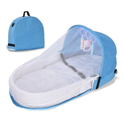 Travel Baby Crib with Insect Net Cover