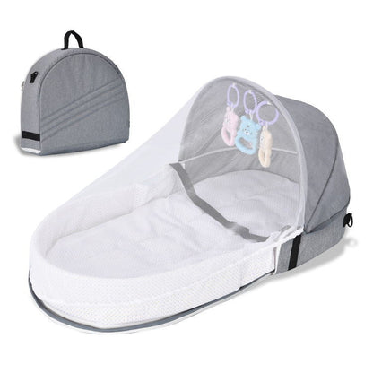 Travel Baby Crib with Insect Net Cover