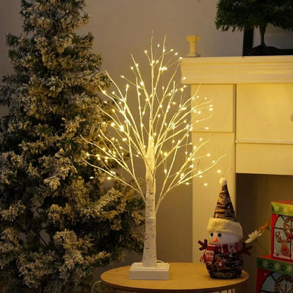 Rustic Wood Desk Light