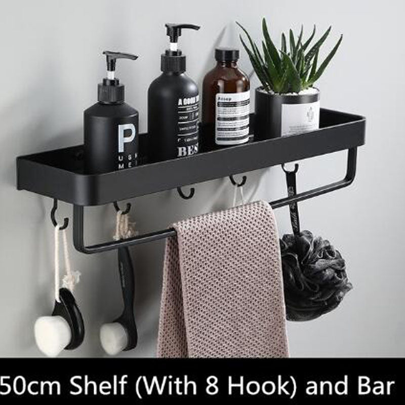 Stylish Metal Wall Mount Storage Rack