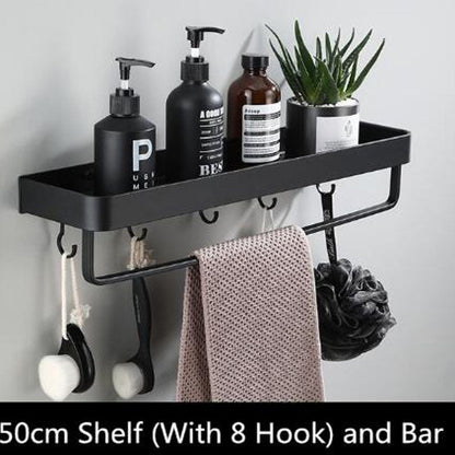 Stylish Metal Wall Mount Storage Rack