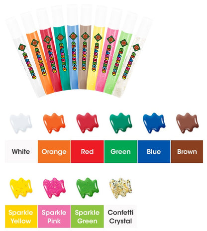 Simple Festive Glass Paint Set