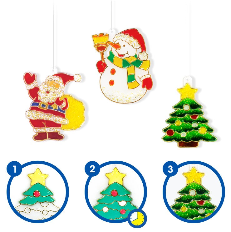 Simple Festive Glass Paint Set