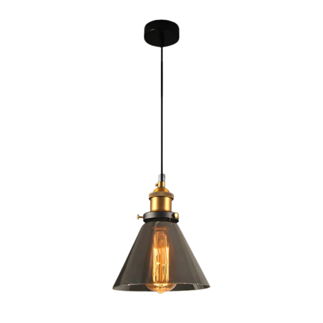 Elegant Hanging Glass Ceiling Light