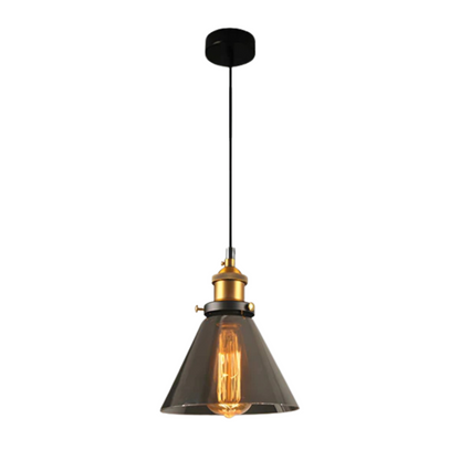 Elegant Hanging Glass Ceiling Light