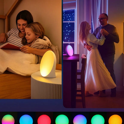 Wake-Up Light Alarm Clock for Heavy Sleepers with Simulated Sunrise