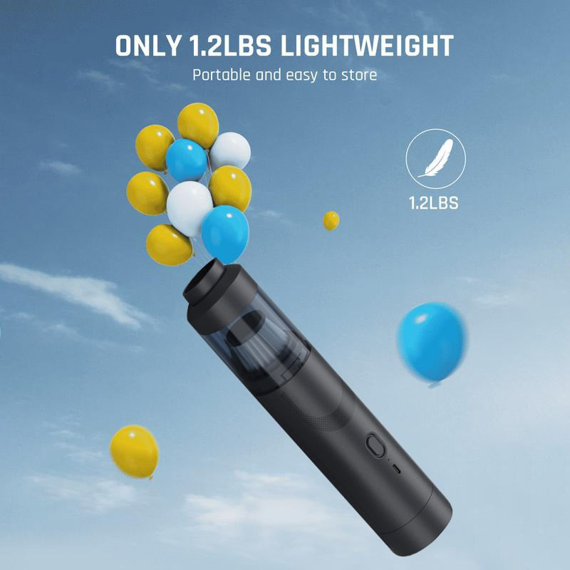 Compact Car Vacuum Cleaner Cordless Lightweight Design