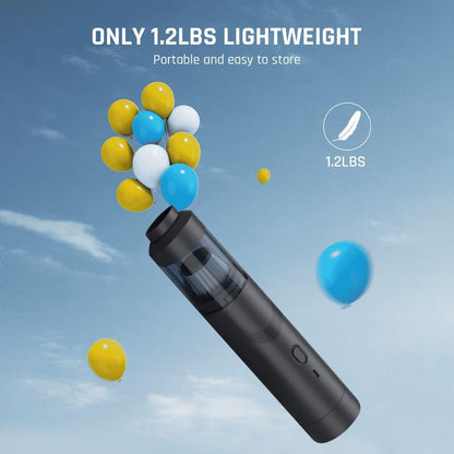 Compact Car Vacuum Cleaner Cordless Lightweight Design