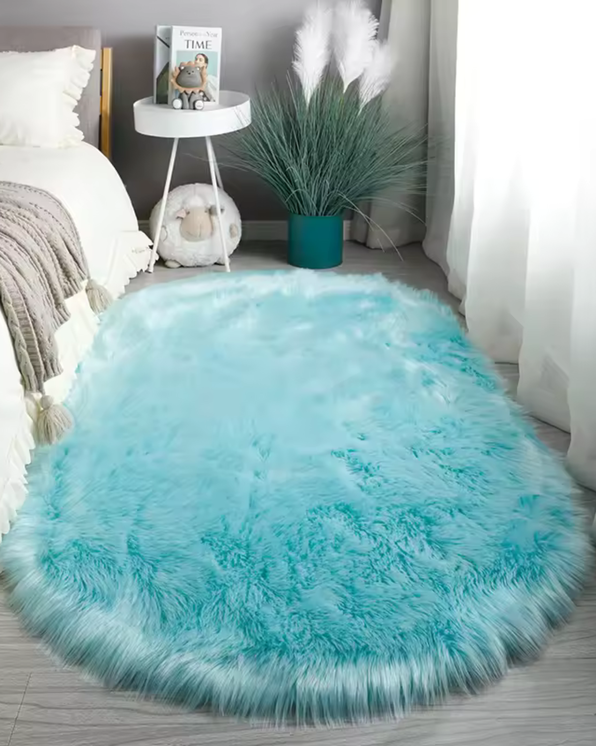 Plush Ultra Soft Throw Blanket for Home Decor