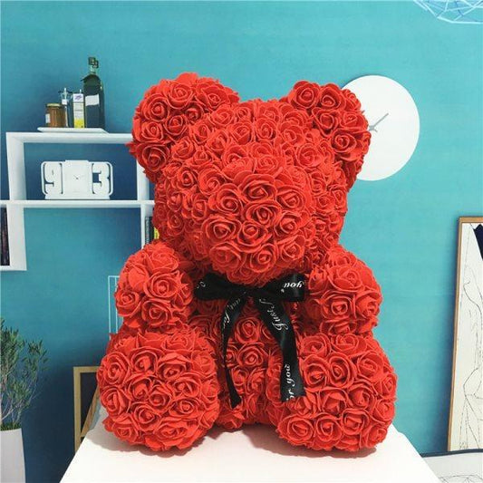 Adorable Red Teddy Bear Love Gift - Luxicro