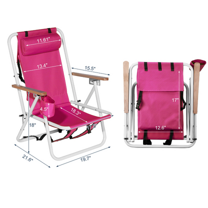 Comfortable Compact Folding Outdoor Beach Chair