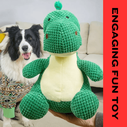 Cute Plush Dinosaur Pet Toy - Luxicro