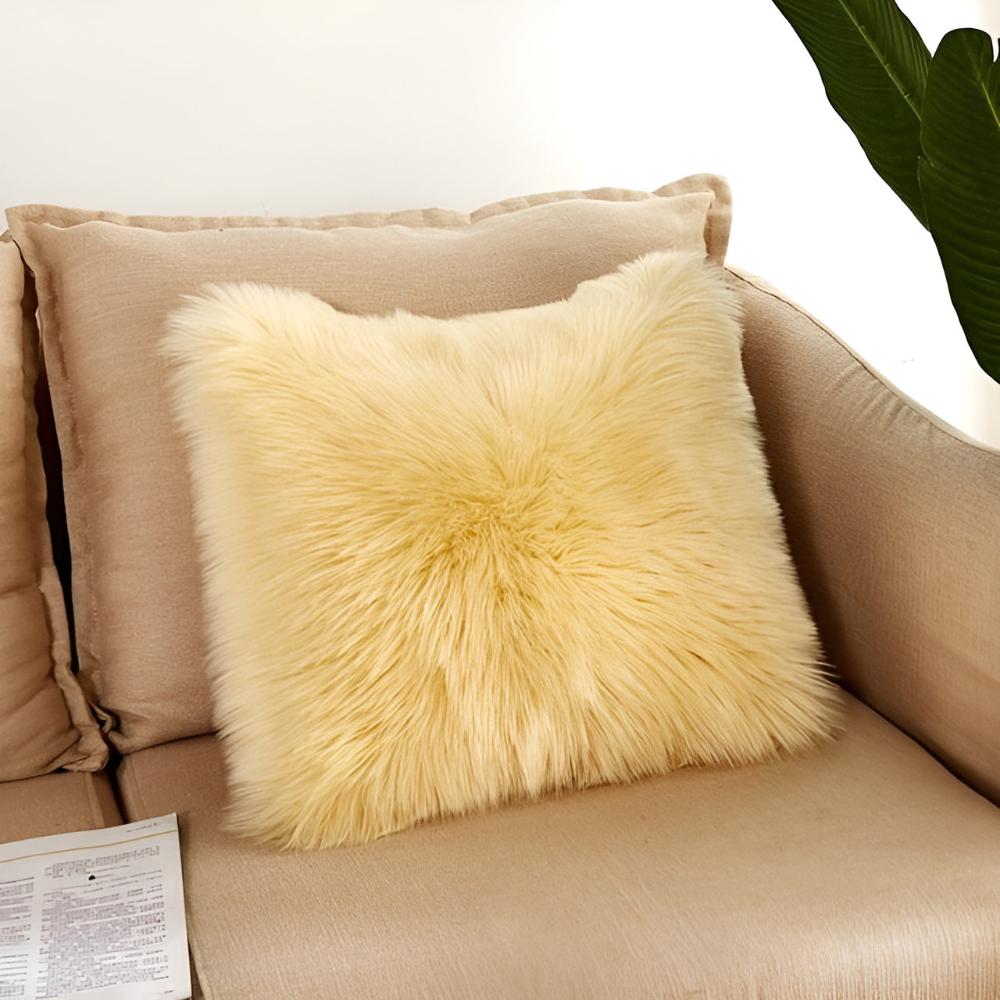 Plush Sofa Pillow Covers