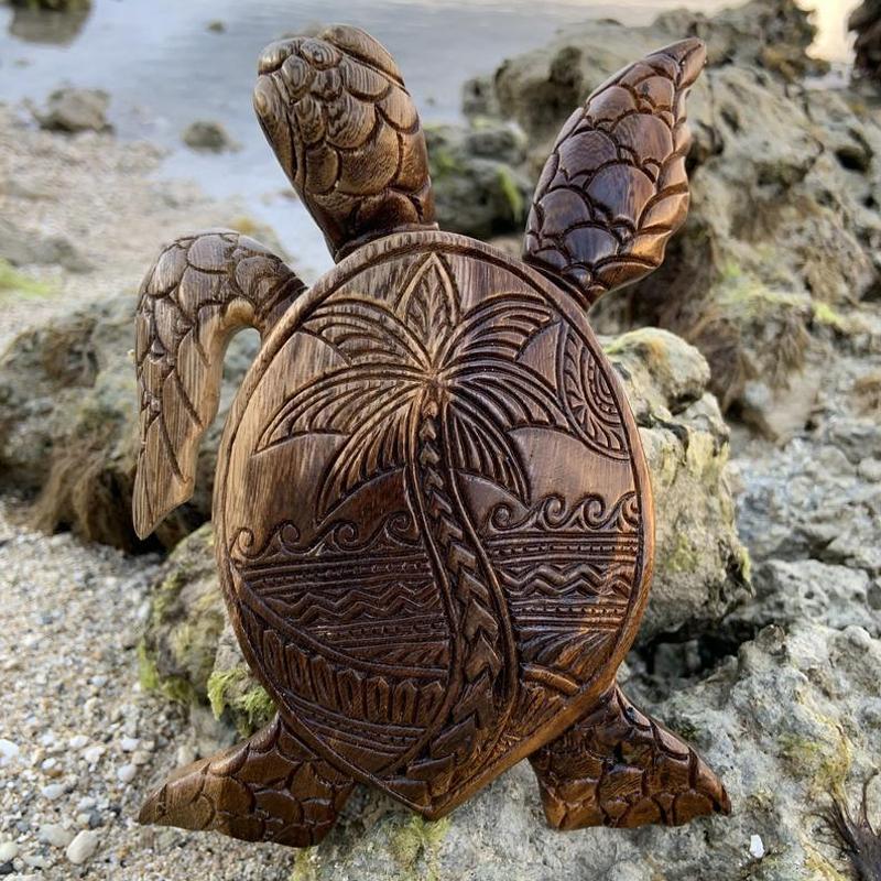Ocean Turtle Ceramic Table Decoration