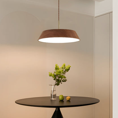 Natural Wood Japanese Pendant Light
