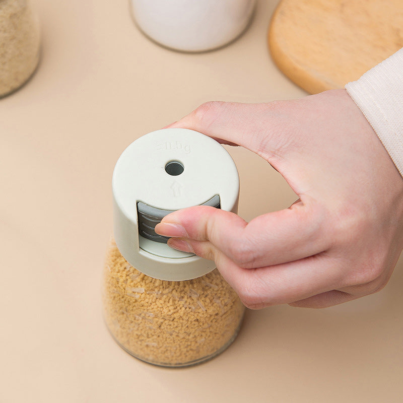 Classic Glass Kitchen Spice Jar