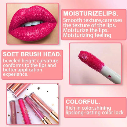 Shiny Sparkle Glitter Lip Gloss
