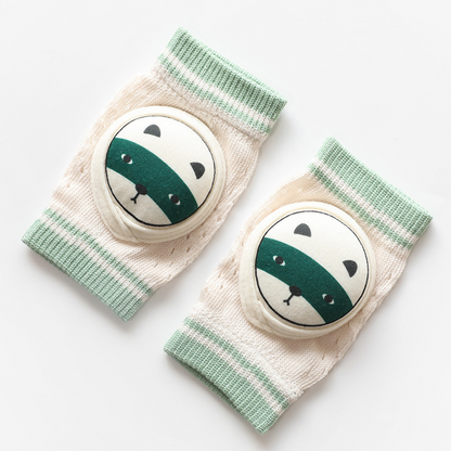 Cushioned Infant Knee Guards for Crawlers with Non Slip Protection