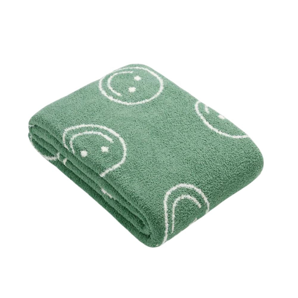 Fun Happy Soft Throw Blanket