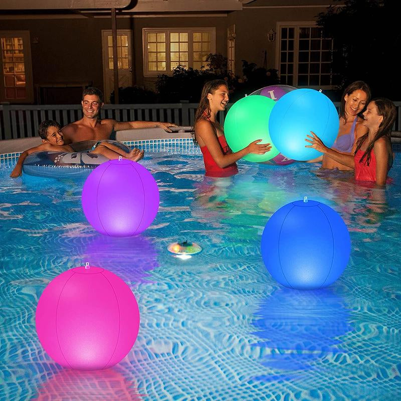 Colorful LED Water Globe Lamp