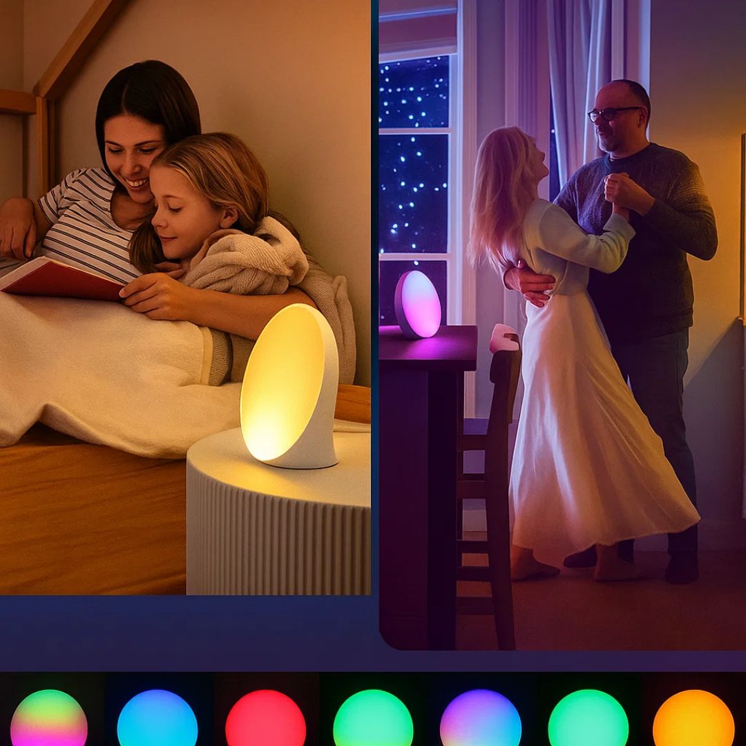 Simulated Sunrise Wake Up Light Alarm Clock