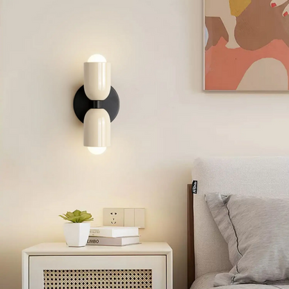 Durable Steel Dual Outdoor LED Wall Lamp - Luxicro
