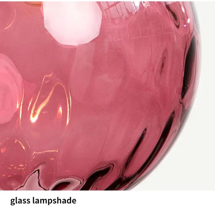 Sleek Glass Hanging Ceiling Light