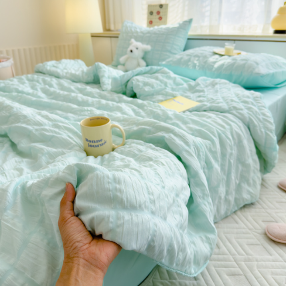 Cooling Comfort Quilt Set - Soft Lightweight Bedding - Luxicro