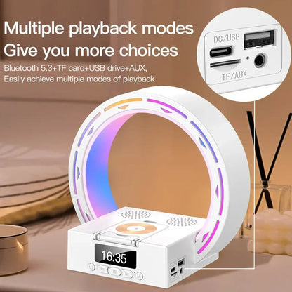 Wireless Bluetooth Speaker Table Lamp with Charger