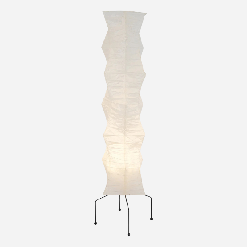 Stylish Tripod Lamp with Soft Shade Glow