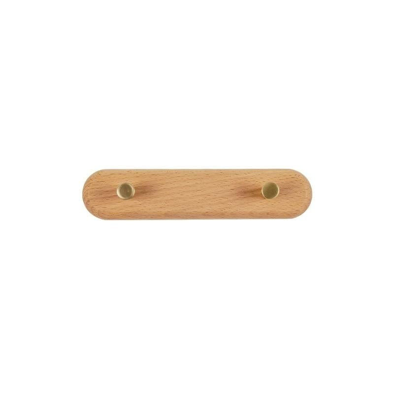 Rustic Wooden Wall Mount Coat Hooks