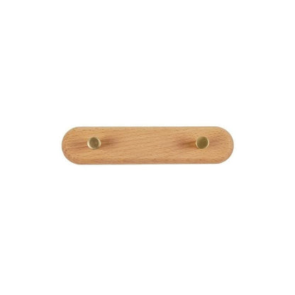 Rustic Wooden Wall Mount Coat Hooks